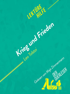 cover image of Krieg und Frieden von Leo Tolstoi Lektürehilfe